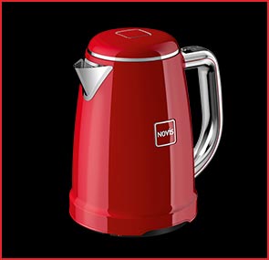 ASCOT Electric Kettle Stainless Steel Tea Kettle,1.5L(K1-Matte Cream)